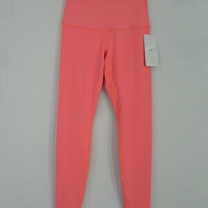 NWT LULULEMON GRPF/SLTE Orange Wunder Under Cottony Soft Roll Down Pants 8